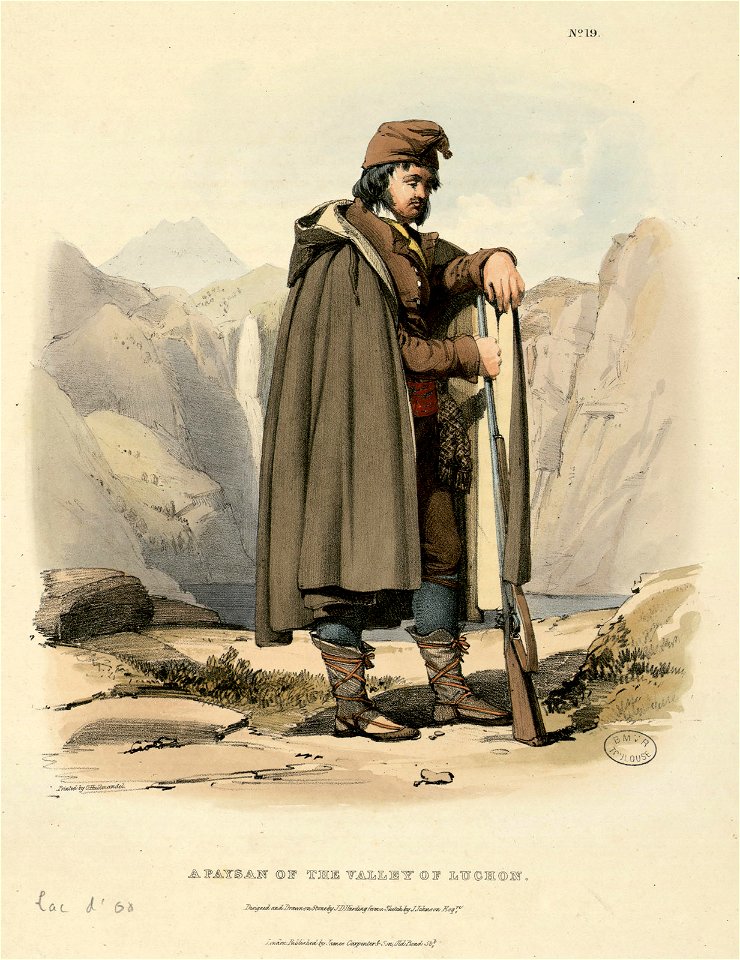 A Paysan of the Valley of Luchon - Fonds Ancely - B315556101 A HARDING 066