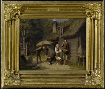 A Painter Studying Abroad (Peter Eskilson) - Nationalmuseum - 18053