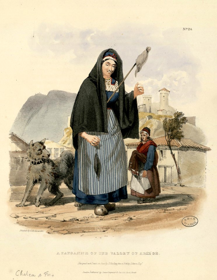A Paysanne of the Valley of Ariége - Fonds Ancely - B315556101 A HARDING 081