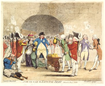 A new way to pay the National-Debt by James Gillray