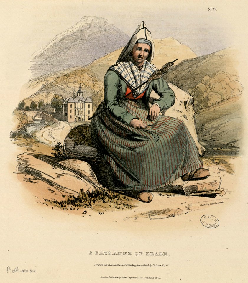 A Paysanne of Bearn - Fonds Ancely - B315556101 A HARDING 036
