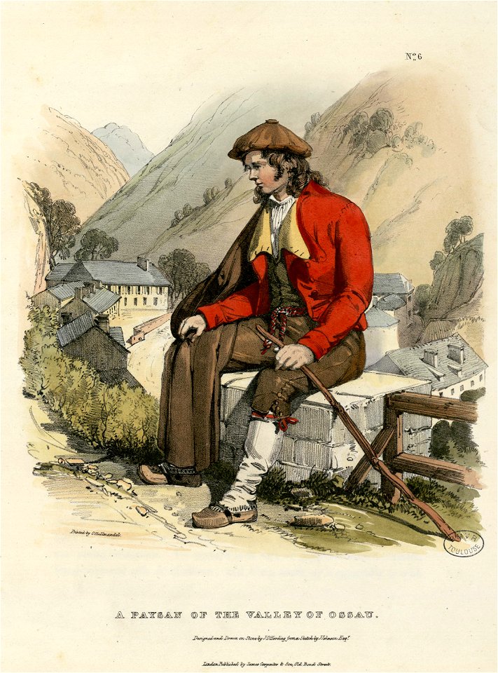 A Paysan of the Valley of Ossau - Fonds Ancely - B315556101 A HARDING 025
