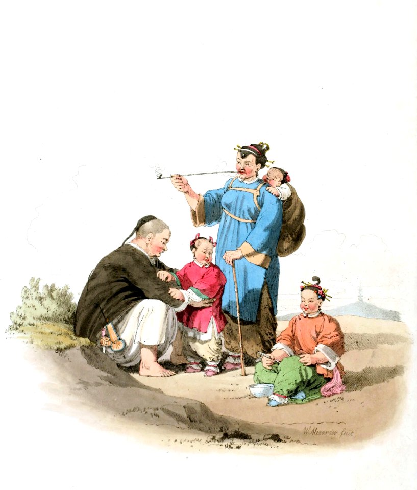 A PEASANT, With his Wife and Family
