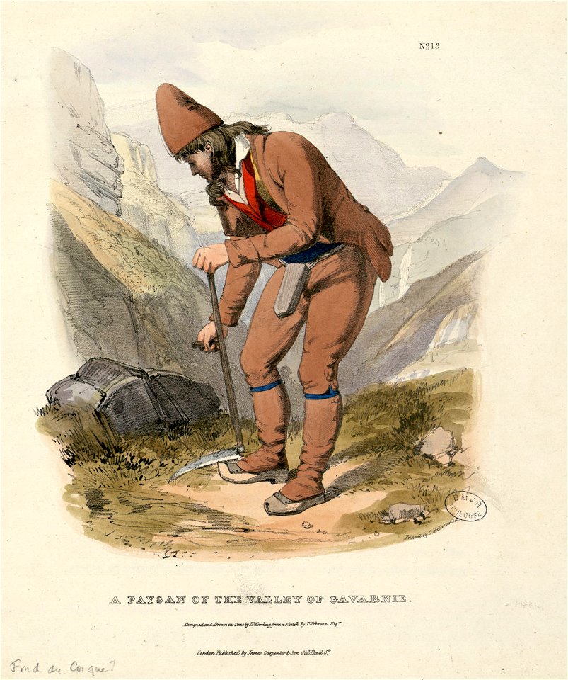 A Paysan of the Valley of Gavarnie - Fonds Ancely - B315556101 A HARDING 048