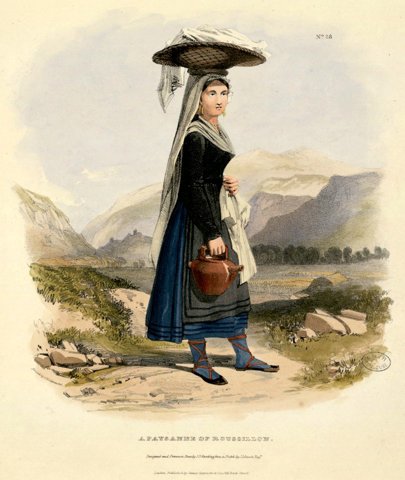 A Paysanne of Roussillon - Fonds Ancely - B315556101 A HARDING 093