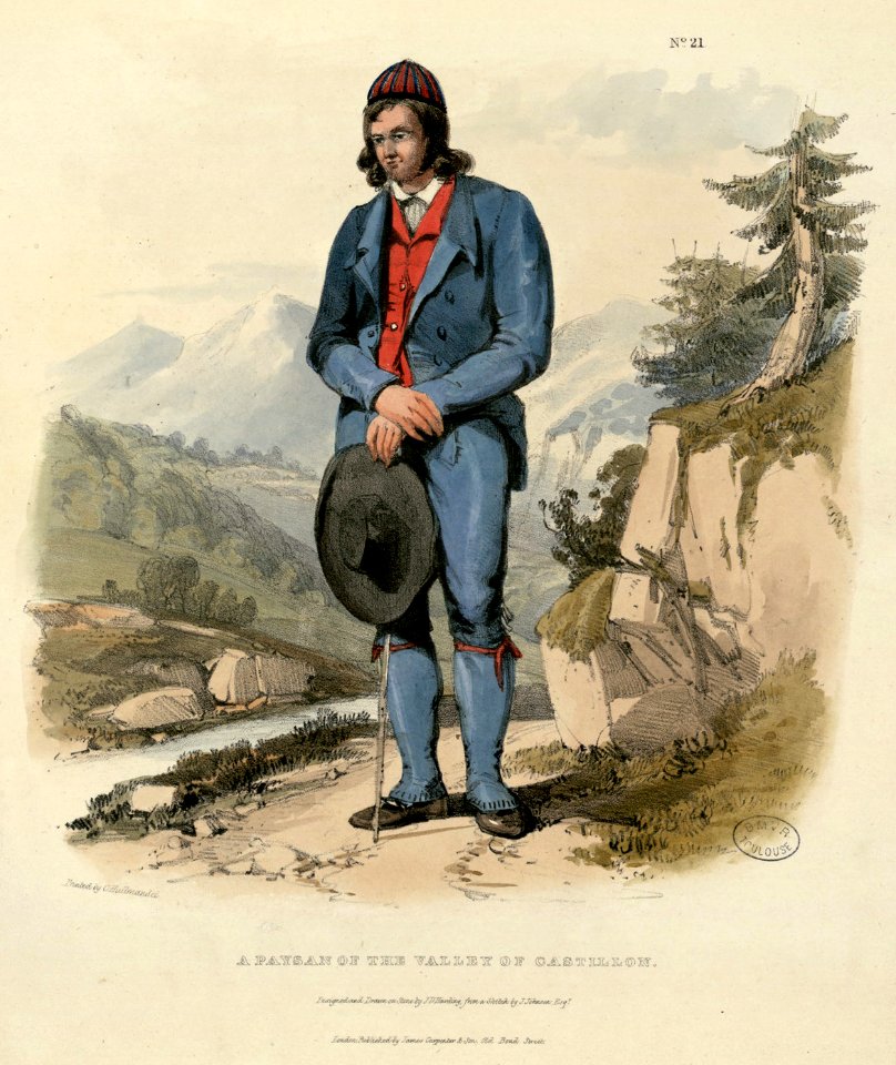 A Paysan of the Valley of Castillon - Fonds Ancely - B315556101 A HARDING 072