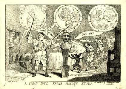 A peep into Friar Bacon's study. (BM 1868,0808.5166)