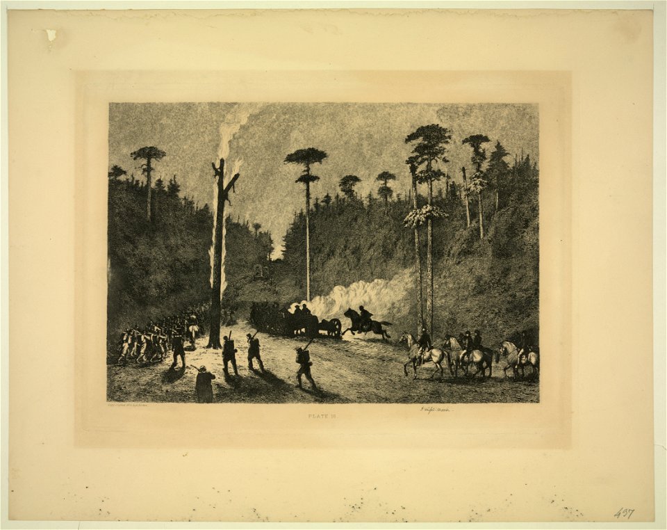 A night march - E. Forbes. LCCN2009633660