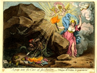 A peep into the cave of Jacobinism. (BM 1851,0901.931)