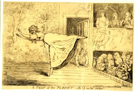 A peep at the Parisot! with Q in the corner! (BM 1868,0808.6523)