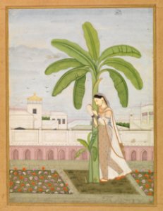 A Pensive Nayika (Romantic Heroine) (CBL In 11B.39)