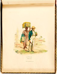 A Pedlar, da Coleção Brasiliana Iconográfica