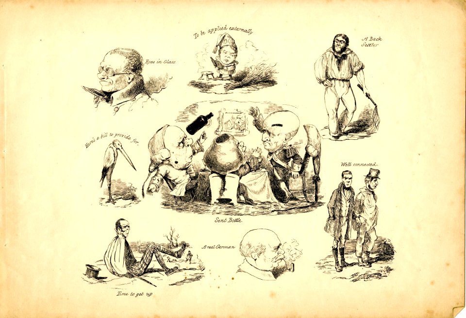 A Peep into Alfred Crowquill's Folio (BM 1982,U.821)