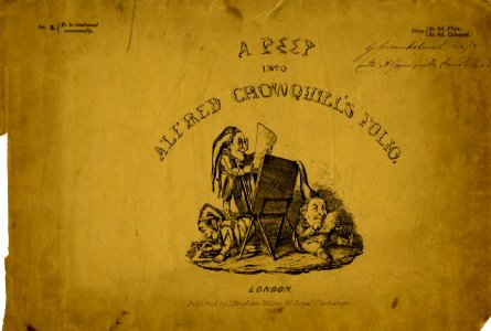 A Peep into Alfred Crowquill's Folio (BM 1982,U.819)