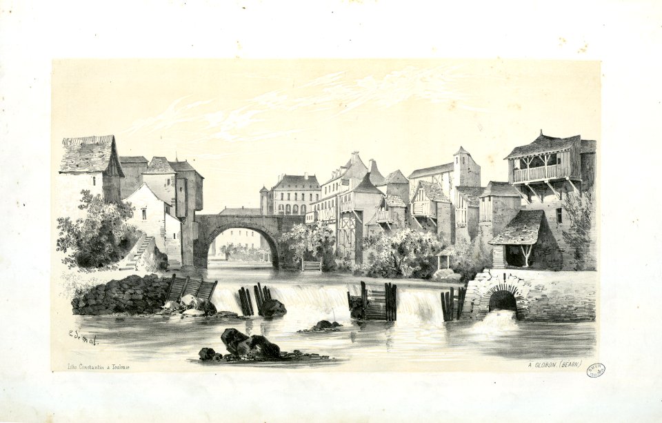 A Oloron (Béarn) - Fonds Ancely - B315556101 A MALBOS 2 010