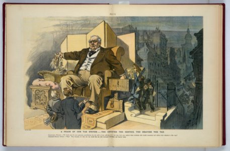 A phase of our tax system - the greater the service, the heavier the tax - K. LCCN2011648872