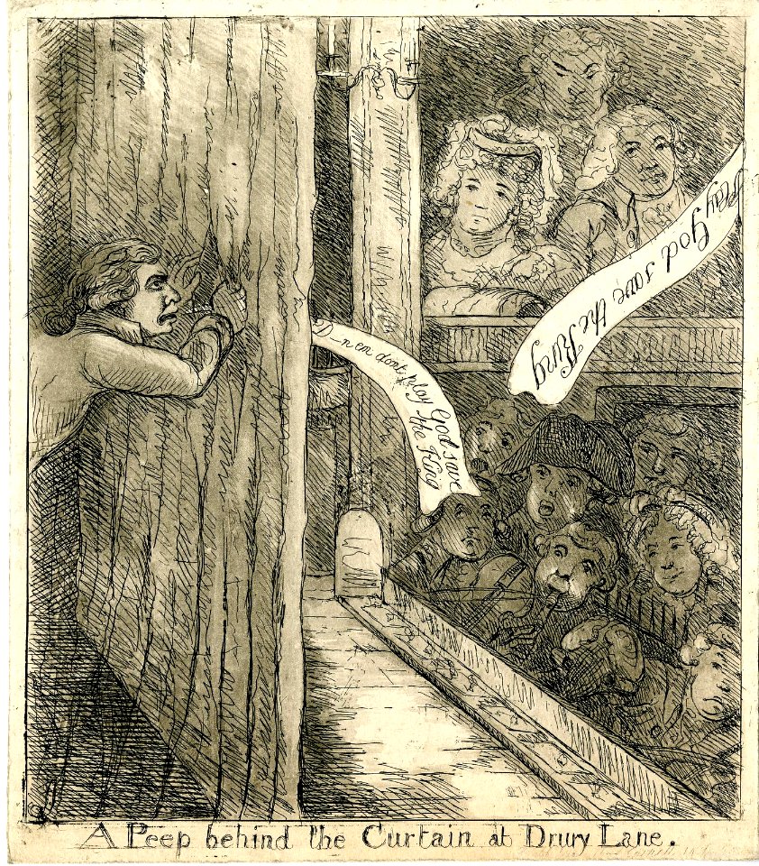 A peep behind the curtain at Drury Lane. (BM 1868,0808.5818)