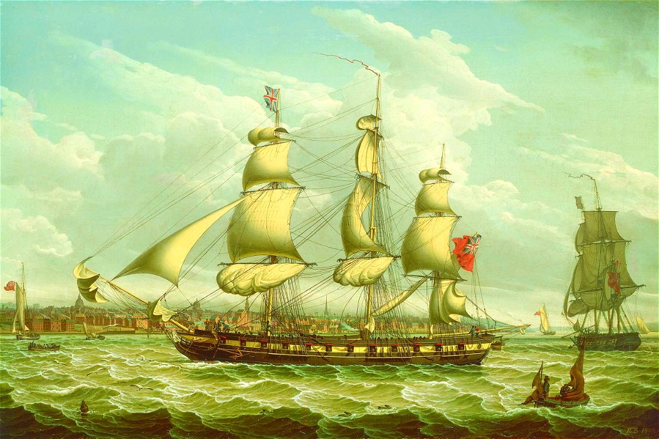 A Packet off Liverpool RMG BHC1862 inverted