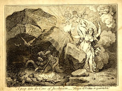 A peep into the cave of Jacobinism. (BM 1983,U.214)