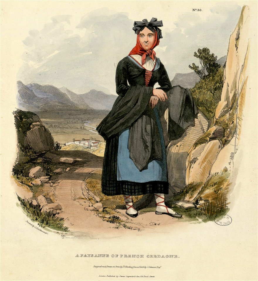 A Paysanne of French Cerdagne - Fonds Ancely - B315556101 A HARDING 099