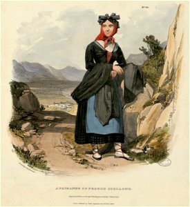 A Paysanne of French Cerdagne - Fonds Ancely - B315556101 A HARDING 099