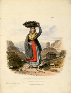 A Paysanne of the Valley of Luchon - Fonds Ancely - B315556101 A HARDING 069