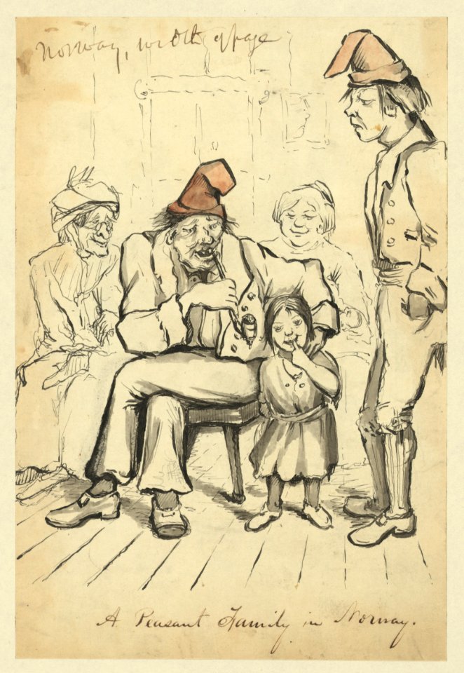 A peasant family in Norway LCCN2004662069