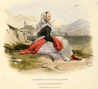A Paysanne of the Valley of Aude - Fonds Ancely - B315556101 A HARDING 087