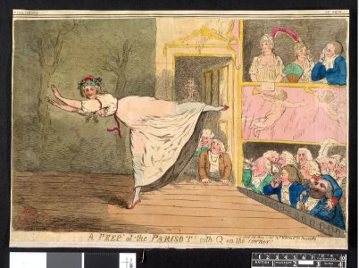 A peep at the Parisot! with Q in the corner! (BM 1935,0522.4.72 1)