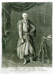A Polander in the dress of the Court - Calvert Frederick (baron Baltimore) - 1769
