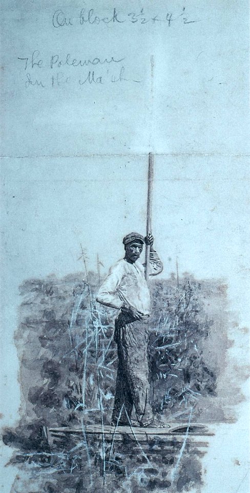 A pusher (Poleman in the Ma'sh) G151