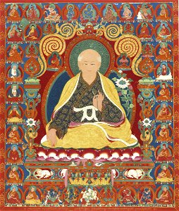A Rare and Important Thangka Depicting Sachen Kunga Nyingpo - ca 1600 Sotheby's