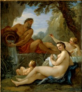 A River and a Fountain Nymph (Charles-Joseph Natoire) - Nationalmuseum - 17862