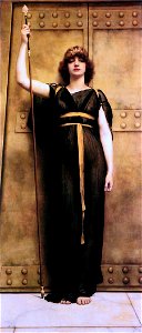 A Priestess by Godward