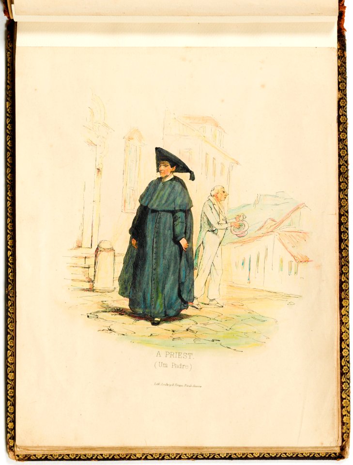 A Priest, da Coleção Brasiliana Iconográfica