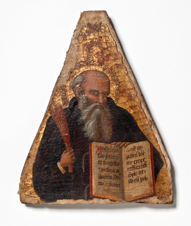 A Prophet. Companion piece to NM 6863 (Mästare av Fogg Pietà) - Nationalmuseum - 23911