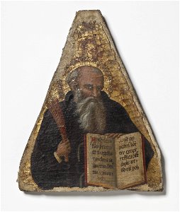 A Prophet. Companion piece to NM 6863 (Mästare av Fogg Pietà) - Nationalmuseum - 23911