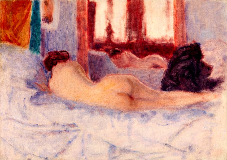 A Reclining Nude before a Mirror P1180