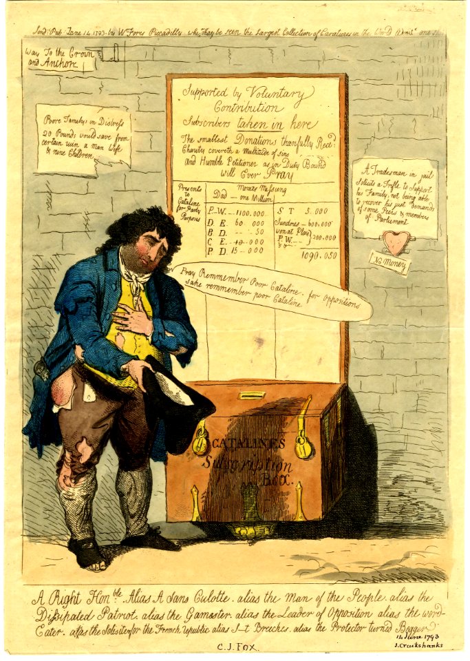 A right honble alias a san culotte. alias the man of the people,... (BM 1868,0808.6301)