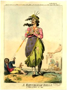 A Republican Belle. A picture of Paris for 1794. (BM 1868,0808.6343)