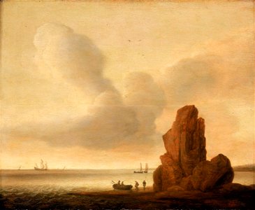 A Rock in a Calm Sea RMG BHC0852