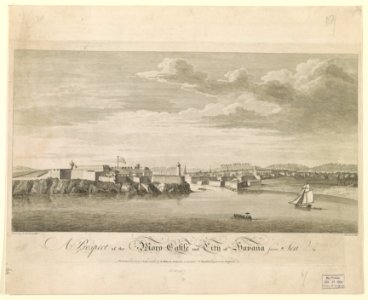 A prospect of the Moro (i.e. Morro) Castle and city of Havana from sea - drawn upon the spot by an officer ; P.C. Canot, sculp. LCCN2009633543