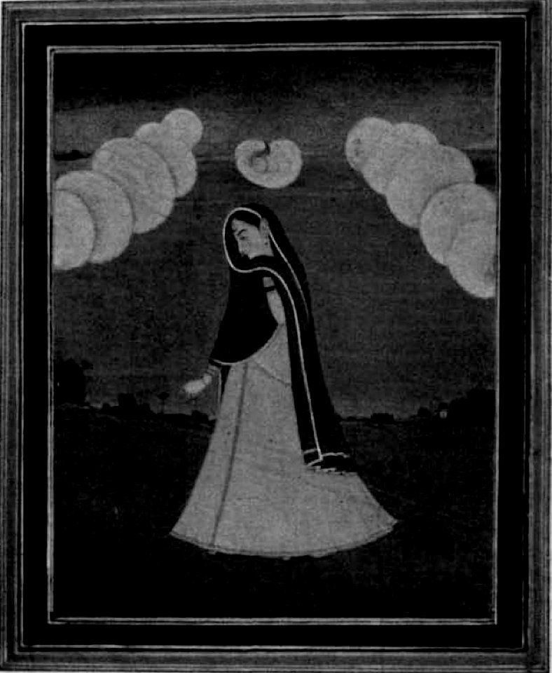 A Rajput Lady in The Modern Review Vol 15 (January to June 1914) (page 490 crop)