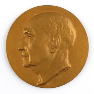 A Raymond Buurmans 23 Juillet 1948, medal by Pierre Theunis, Belgium, (1948), Coins and Medals Department of the Royal Library of Belgium, 2N233 - 10 (recto)
