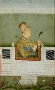A ruler holding an aigrette (6124545243)