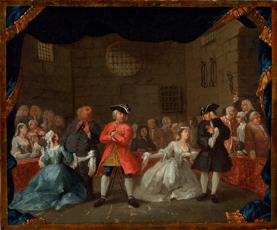 A Scene from the Beggar's Opera