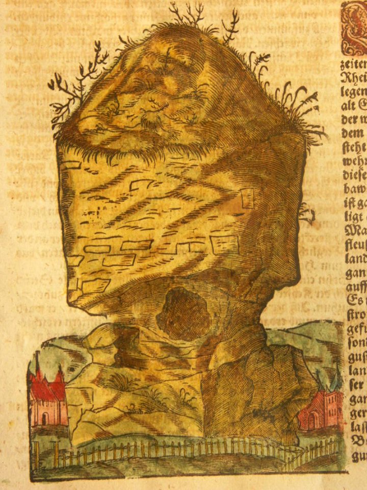 A Roman tomb in Germany, the Drususstein (1600)