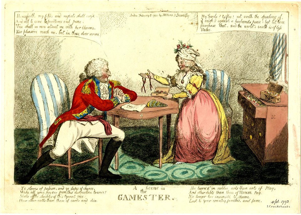 A scene in the gamester (BM 1868,0808.6156)