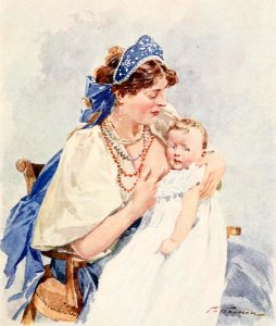 A Russian wet nurse, c. 1913