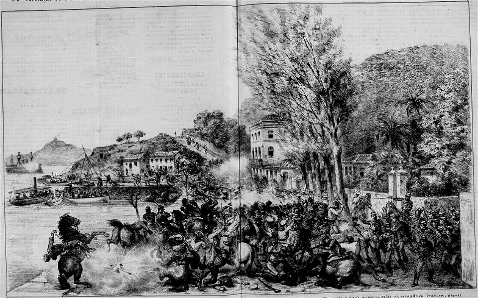 A revolução de 6 de Setembro de 1893. - O Combate da Armação (Nictheroy) em 9 de Fevereiro de 1894